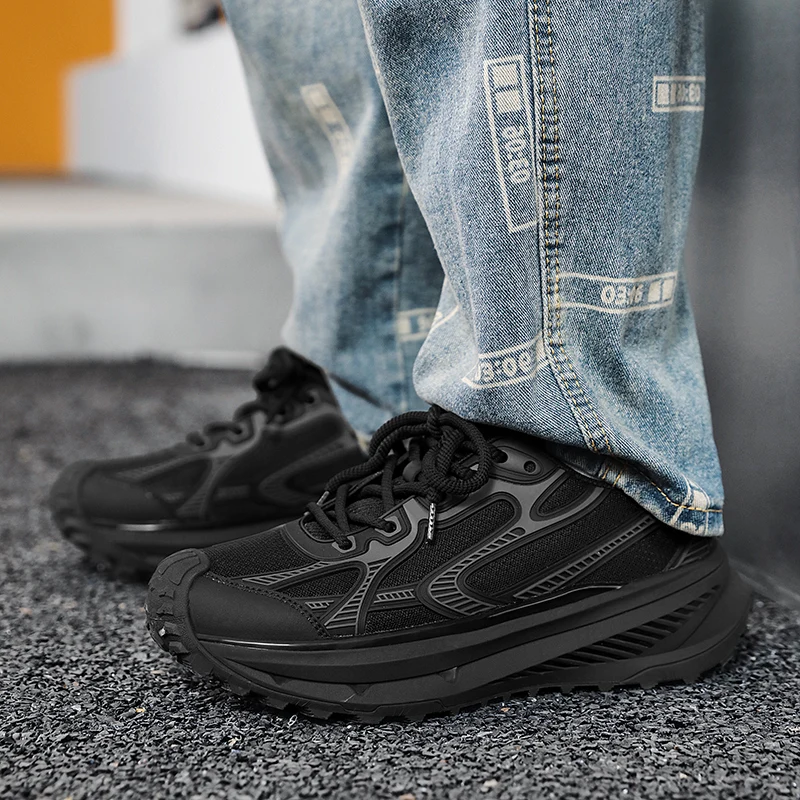 Men's Sports Shoes Casual Shoes Men's Shoes Retro Luxury Shoes Coach Race Breathable Shoes Fashionable Loafers Men's Running - Image 4