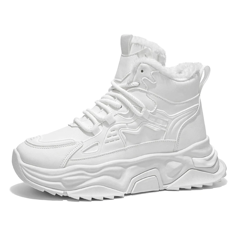 Thick Sole Versatile Clunky Sneaker for Men 2025 New Trend Mesh Lace Up Breathable Casual Sports Shoes Increased Soft Soles - Image 6