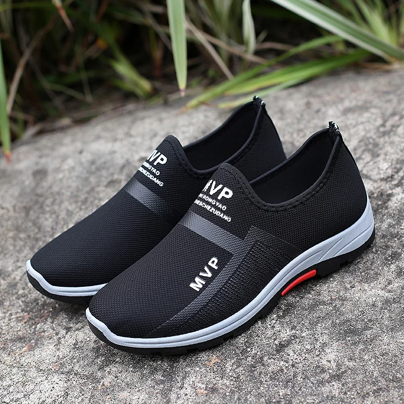 Summer Mesh Men Shoes Lightweight Sneakers Men Fashion Casual Walking Shoes Breathable Slip on Mens Loafers Zapatillas Hombre - Image 2