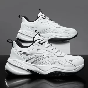 Men's Shoes 2025 Spring New Casual Versatile Comfortable Fashion Trend Niche Non-slip Wear-Resistant Retro Sneakers