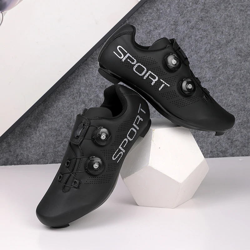 2025 Cycling Sneaker Mtb with Cleats Men Carbon Sports Speed Bike Shoes Women Mountain Racing Flat SPD Road Cycling Footwear - Image 4