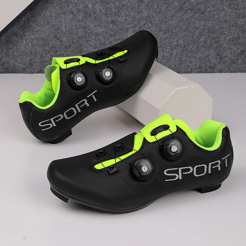 2025 Cycling Sneaker Mtb with Cleats Men Carbon Sports Speed Bike Shoes Women Mountain Racing Flat SPD Road Cycling Footwear - Image 5