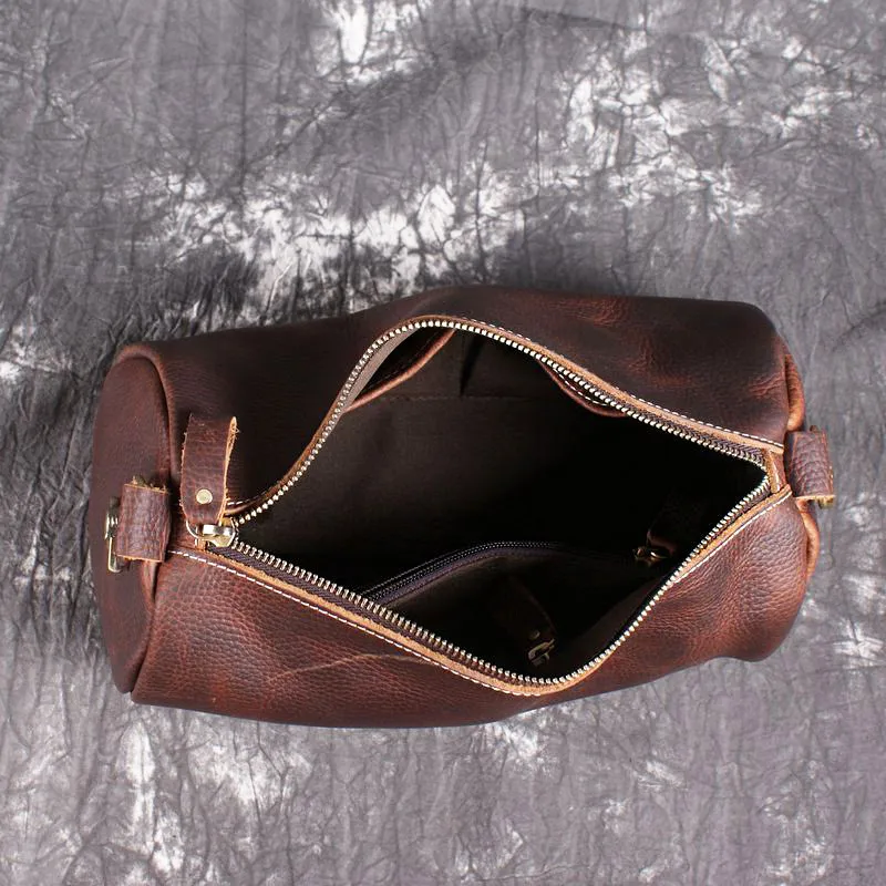Vintage Casual Genuine Leather Small Shoulder Bag Men Crossbody Bag male Leather Messenger Bag Leisure Men sling Bag - Image 6