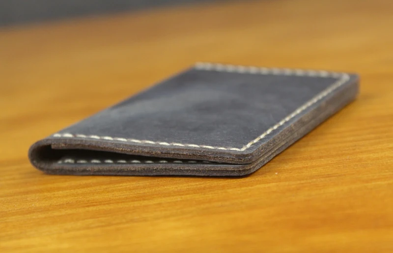 Handmade Crazy horse Genuine Leather driving license case Leather card holder Men Card wallet Women credit card ID Holder - Image 5